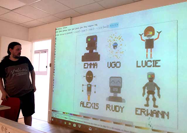 Rudy Web, Design et Scratch